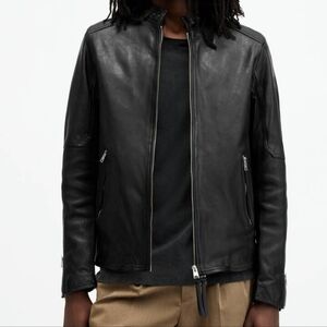 All Saints Cora Leather Jacket NWOT